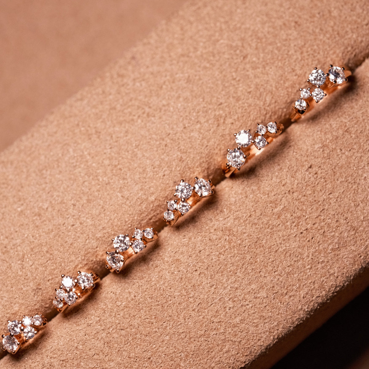 Pirmiana Custom Design 18k Gold Round Shape Lab Grown Diamond Hoop Earrings