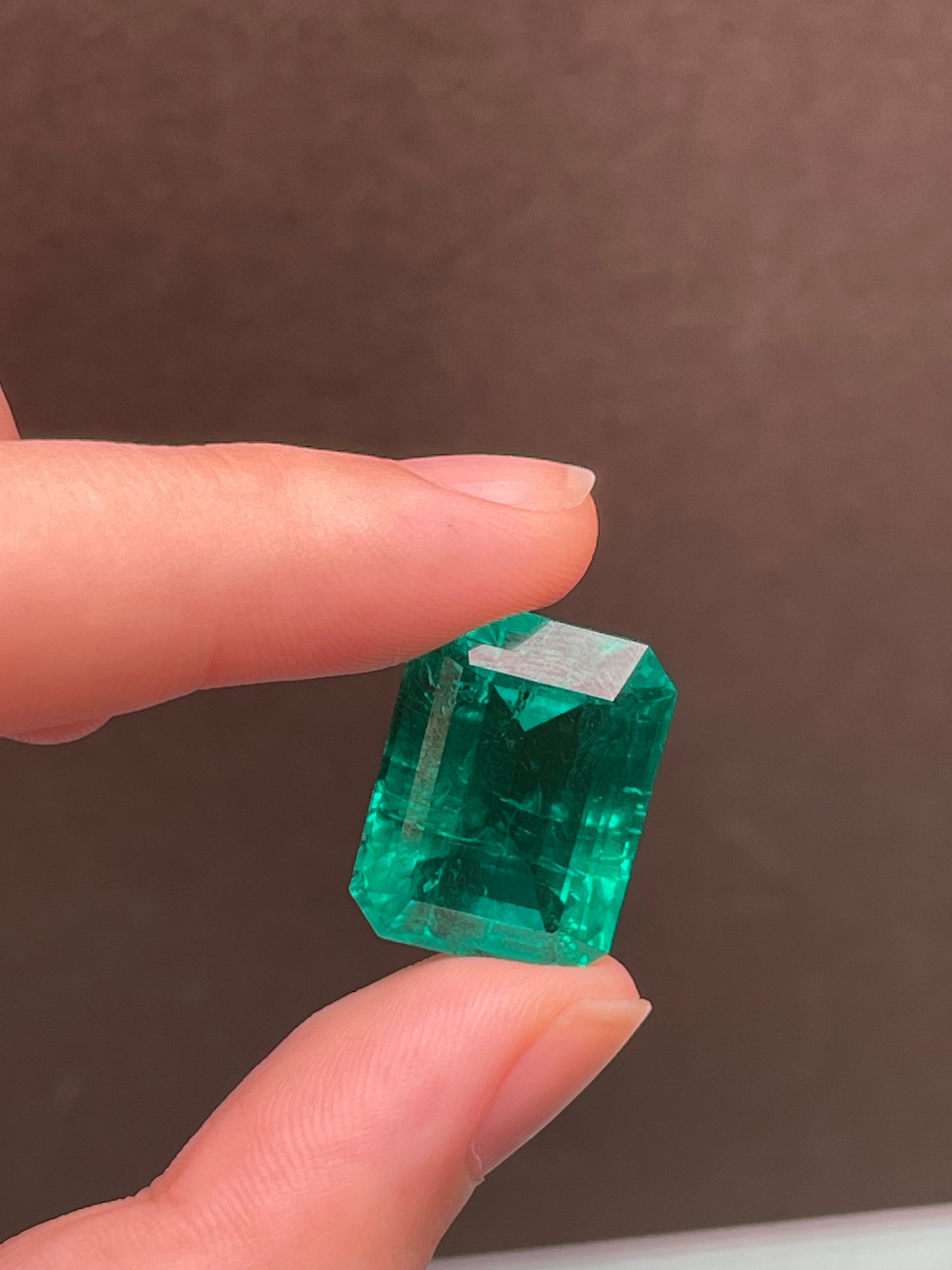 Pirmiana 22.14ct Emerald Cut Lab Grown Emerald