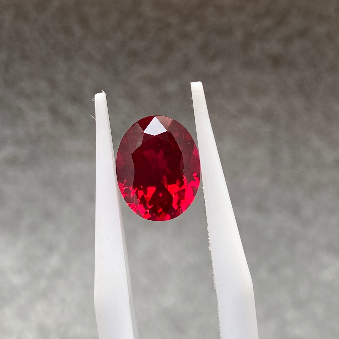 Pirmiana 1.43-9.36ct Oval Shape Pigeon Blood Red Lab Grown Ruby Loose Stones For Jewerly Making