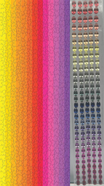 Pirmiana Hot Sale Oval Gradient Rainbow Created Sapphire Gemstones for DIY Jewelry Bracelet Making