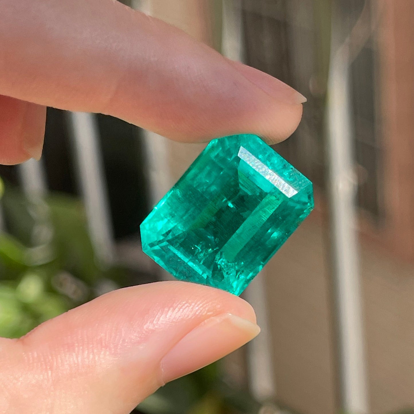 Pirmiana 22.14ct Emerald Cut Lab Grown Emerald