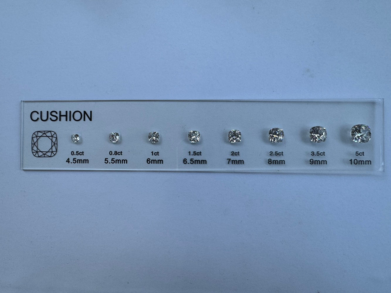 Diamond Comparison Set  5A Cubic Zirconia Jewelry Tools