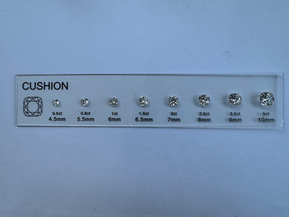 Diamond Comparison Set  5A Cubic Zirconia Jewelry Tools