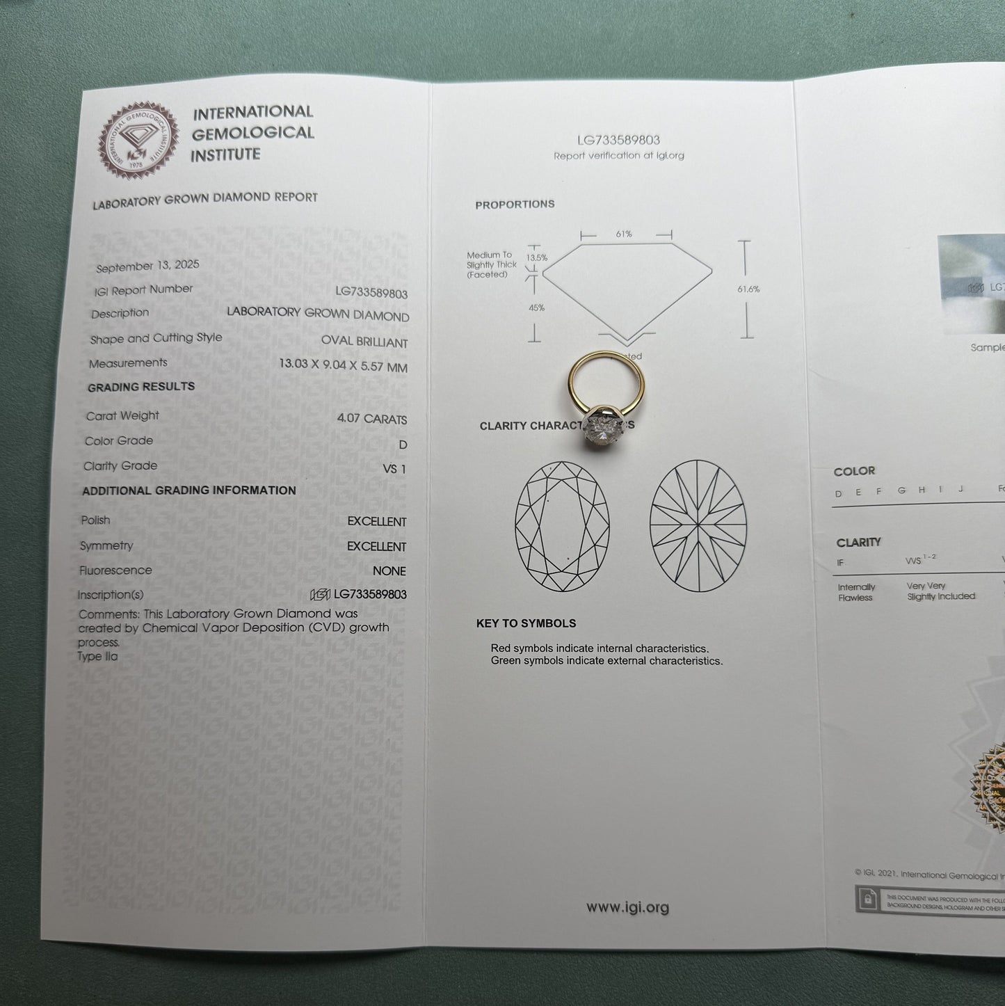 Pirmiana Jewelry Customized 18k White Gold 3ct Lab Grown Diamond Rings Engagement Wedding Band Rings for Women Fine Jewelry