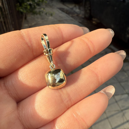 Primiana Hot Sale New Classic Style Black Gold Chain With 9k 3ct Lab Grown Ruby Prendant Girlfriend Gift