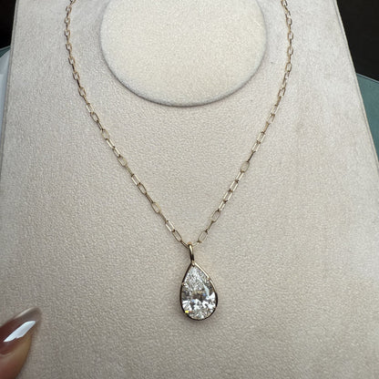 Pirmiana Jewelry Customized 18k Yellow Gold 10ct F VVS2 Lab Grown Diamond Necklace for Women Party Gift