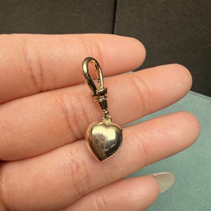 Primiana New Classic Style 9K 9x9mm 2.5ct Heart Shape Lab Grwon Emerlad Pendant Girlfriend Gift