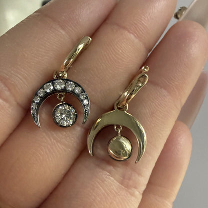 Pirmiana Customized 14k Yellow Gold 0.25ct eachLab Grown Diamond Earrings for Women Party Gift