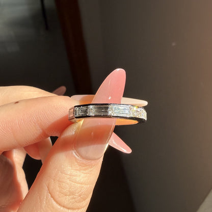 Pirmiana Jewelry Customized 18k 2.5x5mm 0.2ct each Lab Grown Diamond Rings Engagement Wedding Band for Women Fine Jewelry