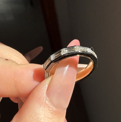 Pirmiana Jewelry Customized 18k 2.5x5mm 0.2ct each Lab Grown Diamond Rings Engagement Wedding Band for Women Fine Jewelry