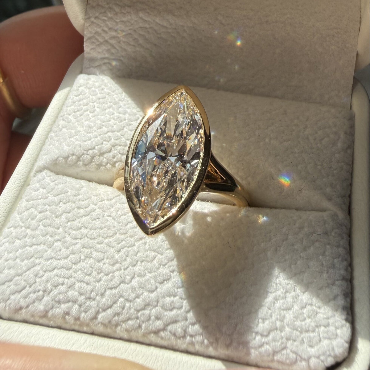 Pirmiana Jewelry Customized 18k Yellow gold 5ct E VVS2 Lab Grown Diamond Rings Engagement Wedding Band for Women Fine Jewelry