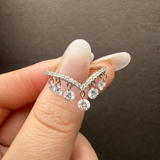 Pirmiana Jewelry Classic Design 14k yellow gold 1ct Total Lab Grown Diamond Ring Gemstone Jewelry