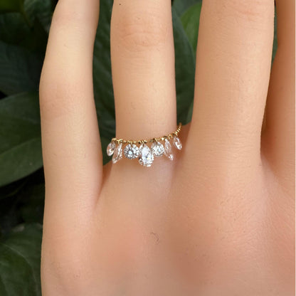 Pirmiana Jewelry Classic Design 18k yellow gold 1.04ct Total Lab Grown Diamond Ring Gemstone Jewelry