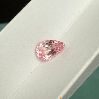 Pirmiana Pear Shape 7X11mm 2.995ct Lab Grown Pink Sapphire Loose Gemstones for Jewelry Making