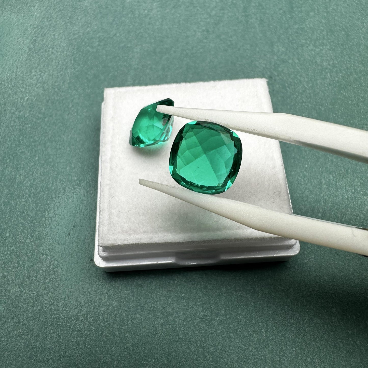 Pirmiana  0.84-5.97ct Antique Cut Lab Grown Emeralds Loose Gemstones for Jewelry Making