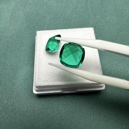 Pirmiana  0.84-5.97ct Antique Cut Lab Grown Emeralds Loose Gemstones for Jewelry Making