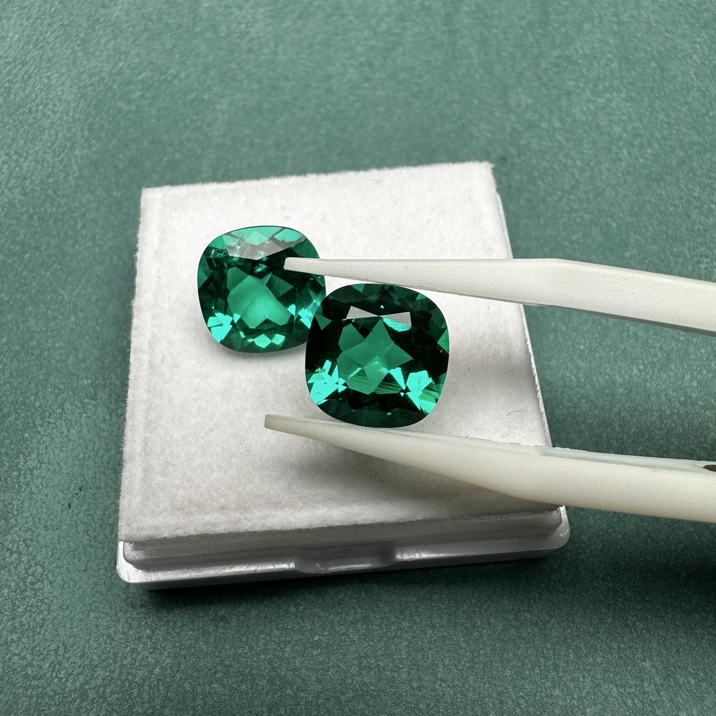 Pirmiana  0.84-5.97ct Antique Cut Lab Grown Emeralds Loose Gemstones for Jewelry Making