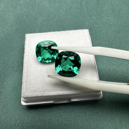 Pirmiana  0.84-5.97ct Antique Cut Lab Grown Emeralds Loose Gemstones for Jewelry Making