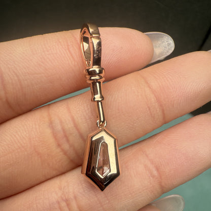 Pirmiana Jewelry Customized 18k Rose Gold 2ct Lab Grown Diamond Pendant for Women Party Gift