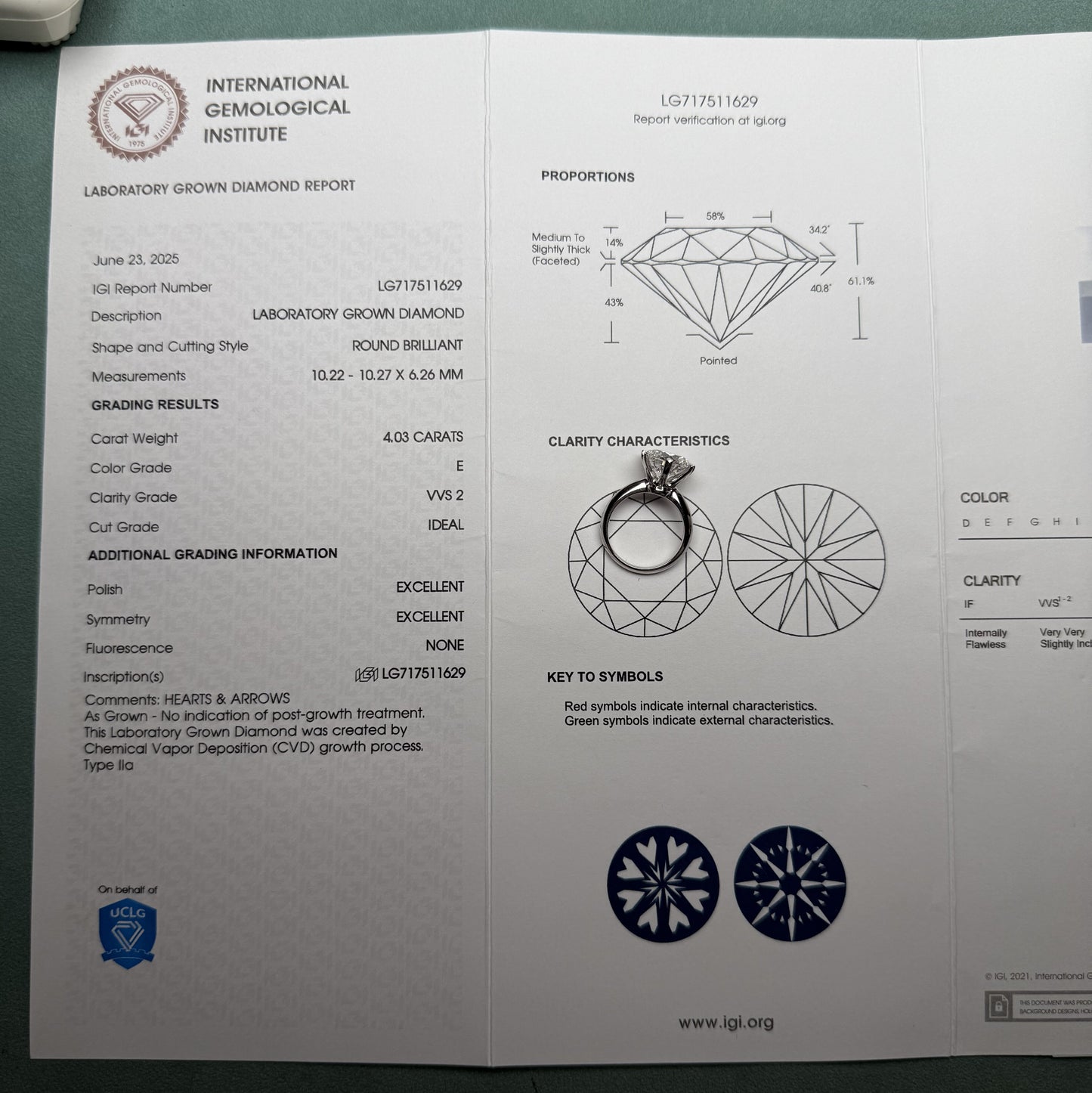 Pirmiana Custom Design Platinum Ring for Women 4ct Round Shape CVD Lab Grown Diamond Jewelry