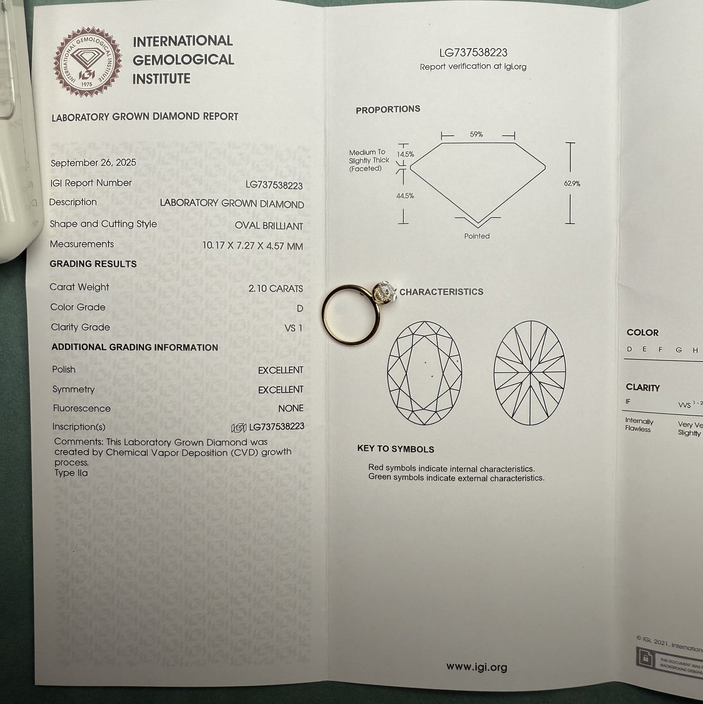 Pirmiana Jewelry Customized 18k Yellow Gold 2ct oval shape Lab Grown Diamond Engagement Wedding Band Rings for Women