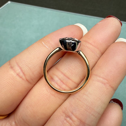 Pirmiana Jewelry Customized 18k White Gold 3ct Lab Grown Diamond Rings Engagement Wedding Band Rings for Women Fine Jewelry