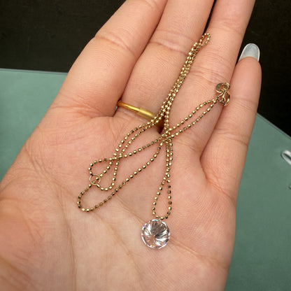 Pirmiana Jewelry Customized 18k Yellow Gold 2ct Lab Grown Diamond Necklace for Women Party Gift