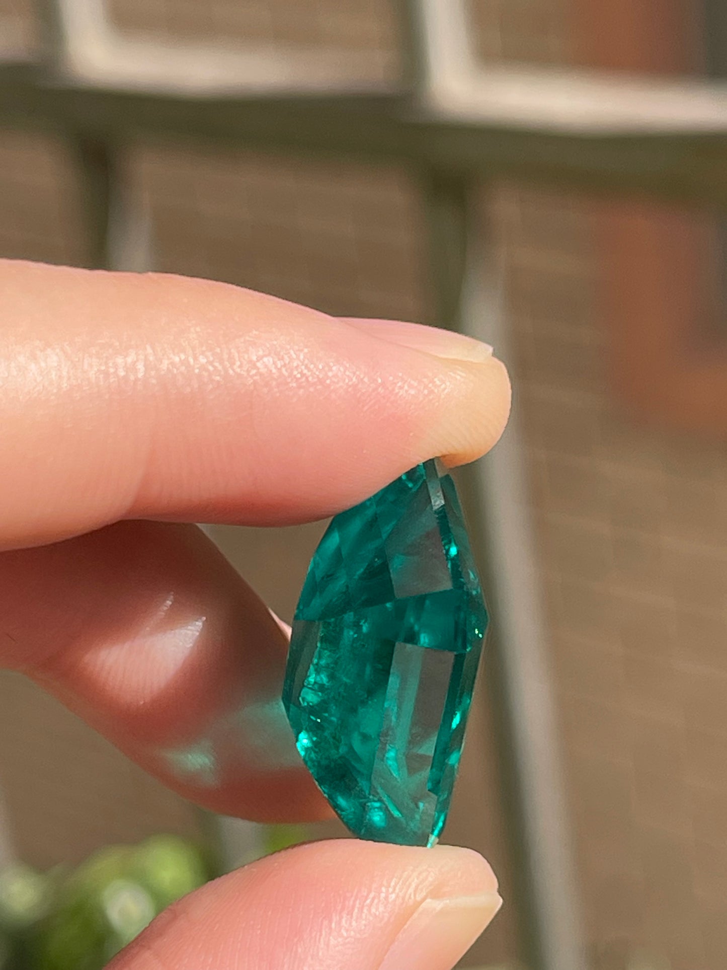 Pirmiana 27.73ct Emerald Cut Lab Grown Emerald