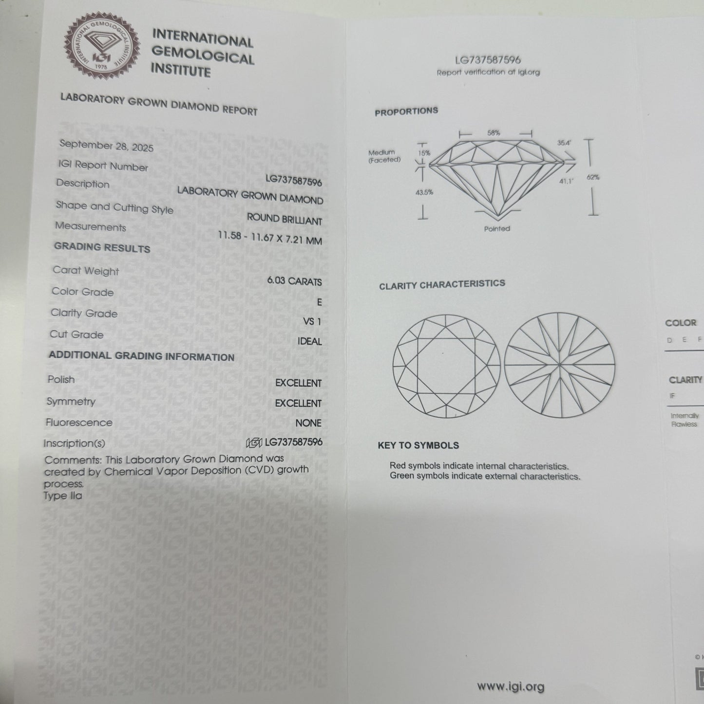 Pirmiana Jewelry Customized 14k White Gold 6ct Round shape Lab Grown Diamond Engagement Wedding Band Rings for Women