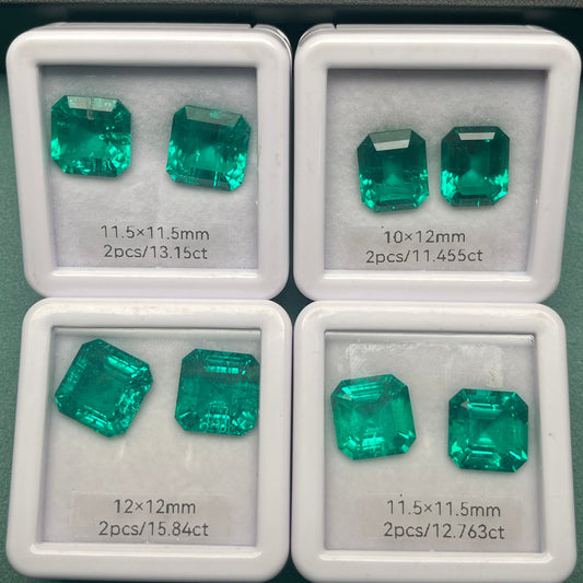Pirmiana Emerald Cut Collection Lab Grown Emerald