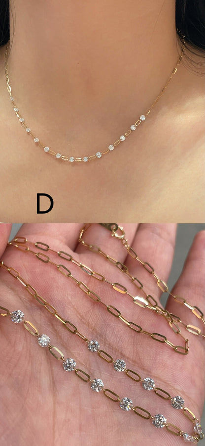 Ruif Jewelry Classic Design 18k yellow gold Lab Grown Diamond Pendant Necklace Gemstone Jewelry