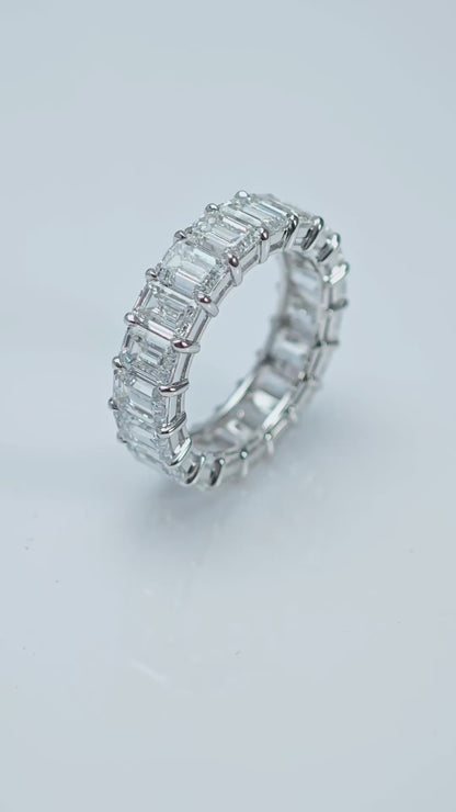 Pirmiana Customized 18K Gold 5.927ct Lab Grown Diamond Ring  Engagement Band Jewelry for Women/Men Gifts
