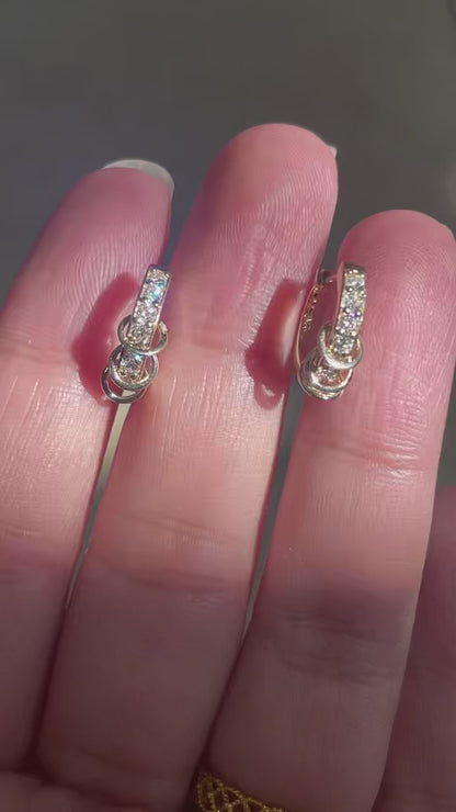 Pirmiana Jewelry Customized 10k Yellow Gold Lab Grown Diamond Earrings for Women Party Gift