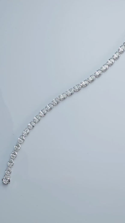 Pirmiana New Custom Design 18K Gold 13.117ct Lab Grown Diamond Bracelet Fashion Jewwelry for Party Gift