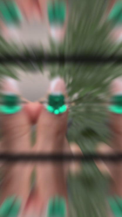 Pirmiana Jewelry Customized 18k Yellow Gold Lab Grown Emerald and Lab Grown Diamond Rings Engagement Wedding Band Rings for Women Fine Jewelry