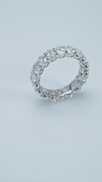 Pirmiana Customized 18K Gold 5.366ct Lab Grown Diamond Ring  Engagement Band Jewelry for Women/Men Gifts