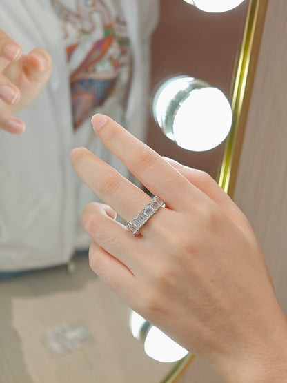 Pirmiana Customized 18K Gold 5.927ct Lab Grown Diamond Ring  Engagement Band Jewelry for Women/Men Gifts