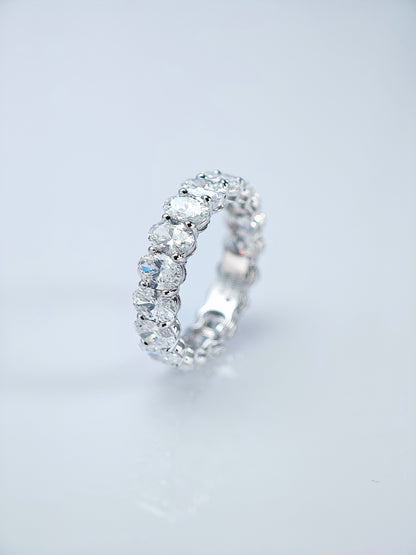 Pirmiana Customized 18K Gold 5.366ct Lab Grown Diamond Ring  Engagement Band Jewelry for Women/Men Gifts