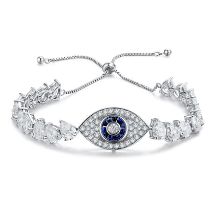 Pirmiana Classic 0.27ct Lab Grown Sapphire Bracelet S925 Silver Jewelry Engagement Women
