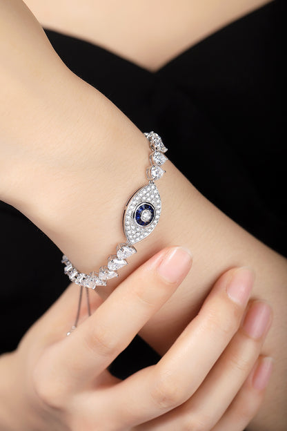 Pirmiana Classic 0.27ct Lab Grown Sapphire Bracelet S925 Silver Jewelry Engagement Women
