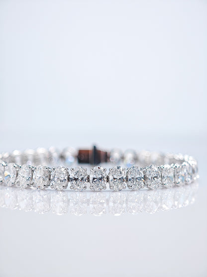 Pirmiana New Custom Design 18K Gold 18.309ct Lab Grown Diamond Bracelet Fashion Jewwelry for Party Gift