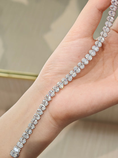 Pirmiana New Custom Design 18K Gold 18.309ct Lab Grown Diamond Bracelet Fashion Jewwelry for Party Gift