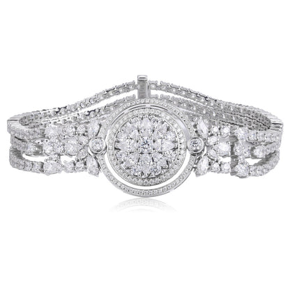 Pirmiana 2024 Hot Sale S925 Silver 0.63ct Lab Grown Paraiba Sapphire Bracelet Engagement Women