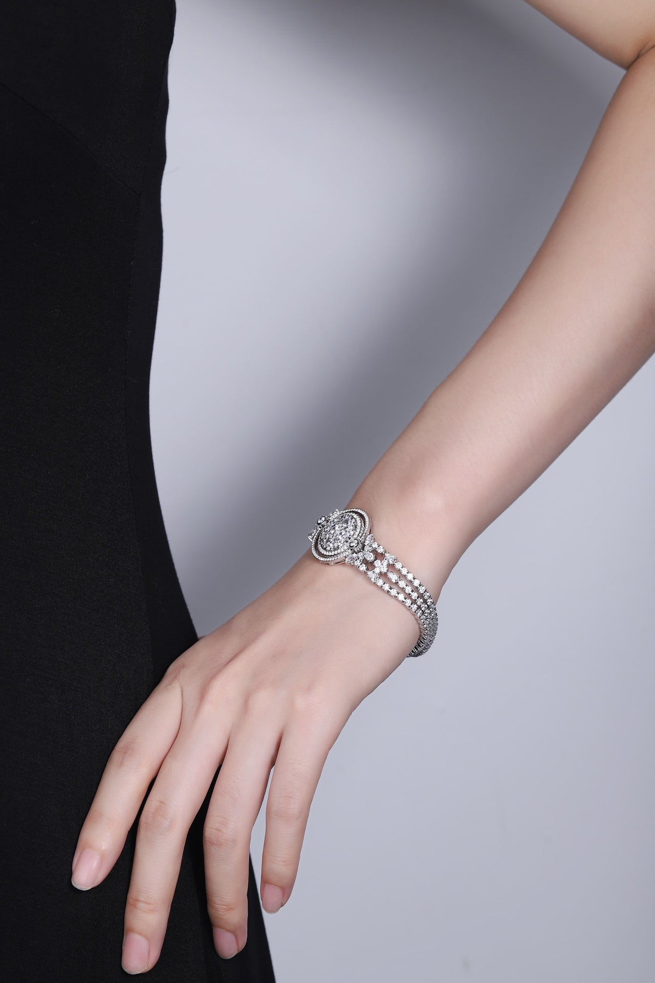 Pirmiana 2024 Hot Sale S925 Silver 0.63ct Lab Grown Paraiba Sapphire Bracelet Engagement Women