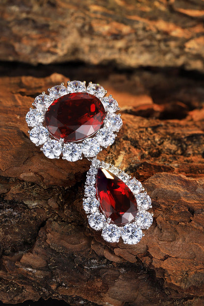 Pirmiana 2024 Hot Sale 18k Gold 6.70ct  Lab Grown Ruby Brooch Engagement Women