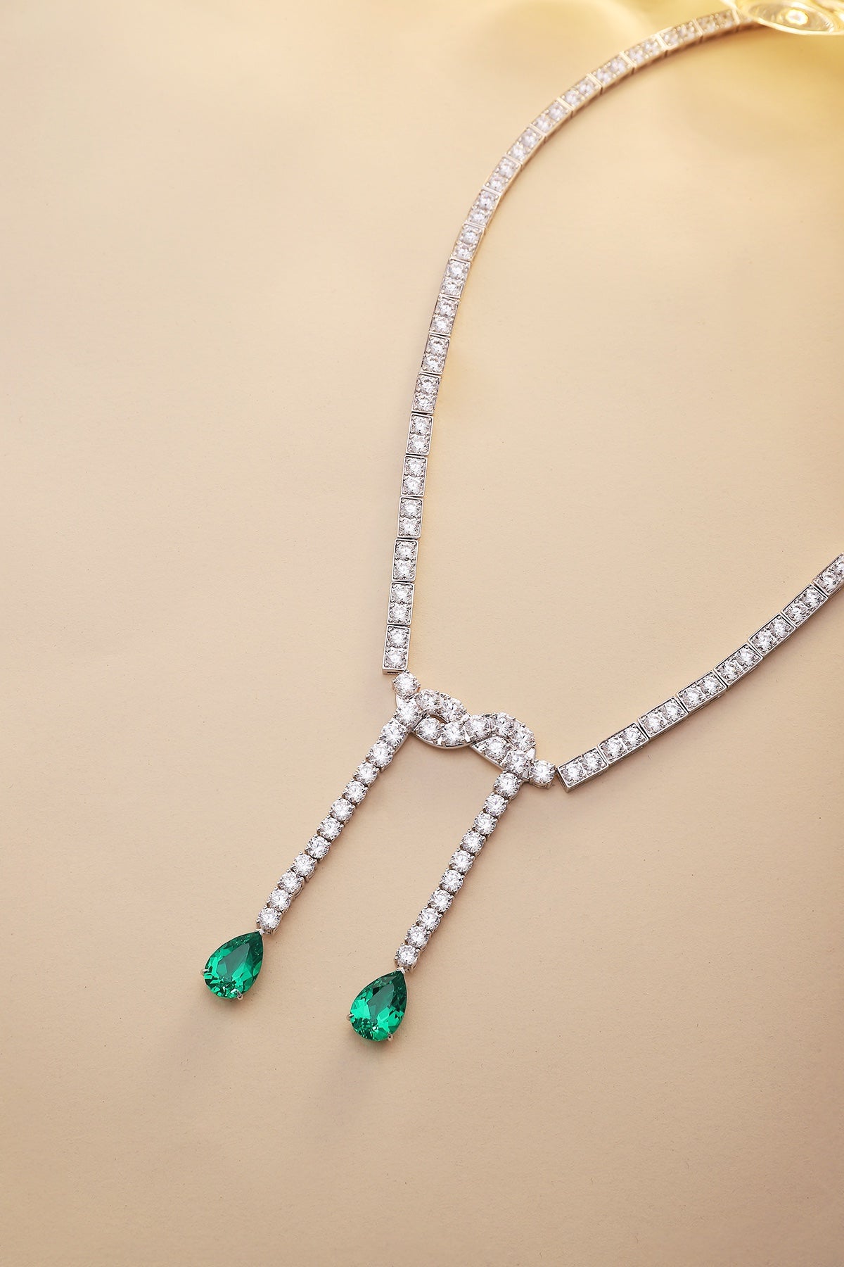 Pirmiana New Fashion 7.9ct Lab Grown Emerald Pendant Necklace S925 Silver Jewelry for Woman Gift Pendants