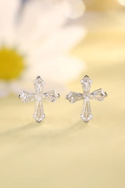 Pirmiana Elegant and Luxury 4.55ct Simulated Diamond Earrings 9K Gold Jewelry Engagement Gift Women